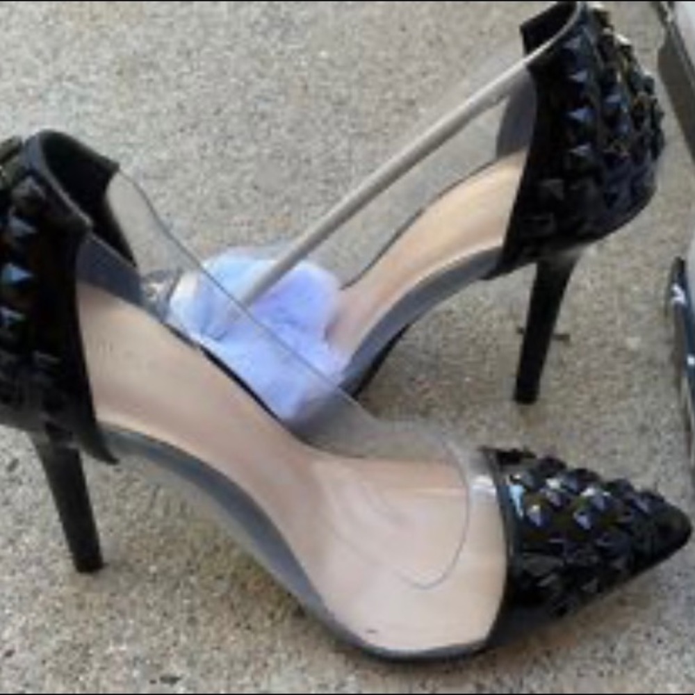 Studded pumps. Never been worn. Size 7.5